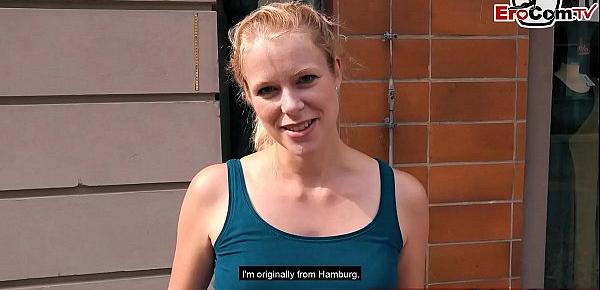  EroCom Date - Proll Türke schleppt deutsche Blondine teen ab und fickt sie ohne gummi beim blind date